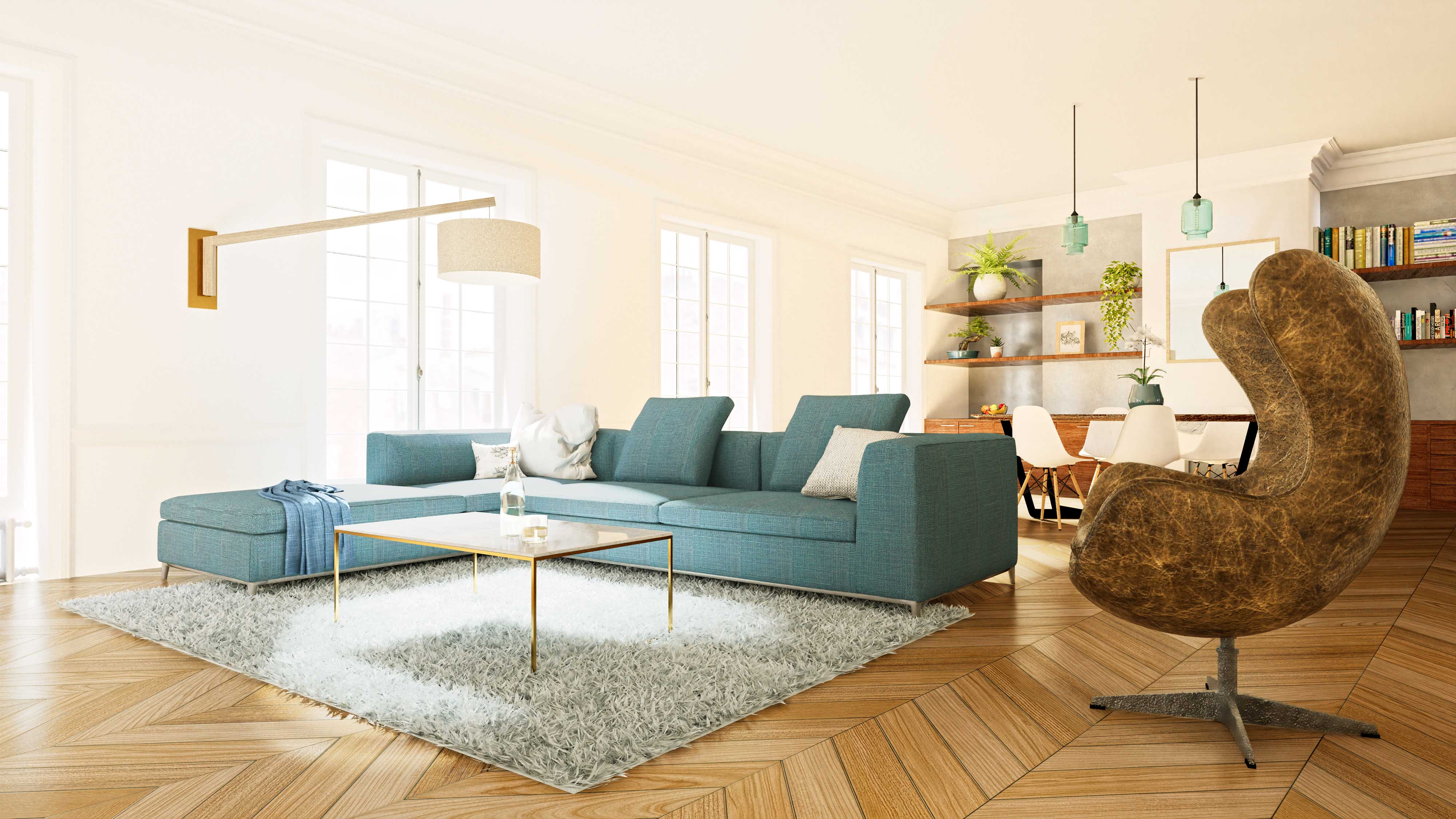 Projet appartement Haussmann : Salon