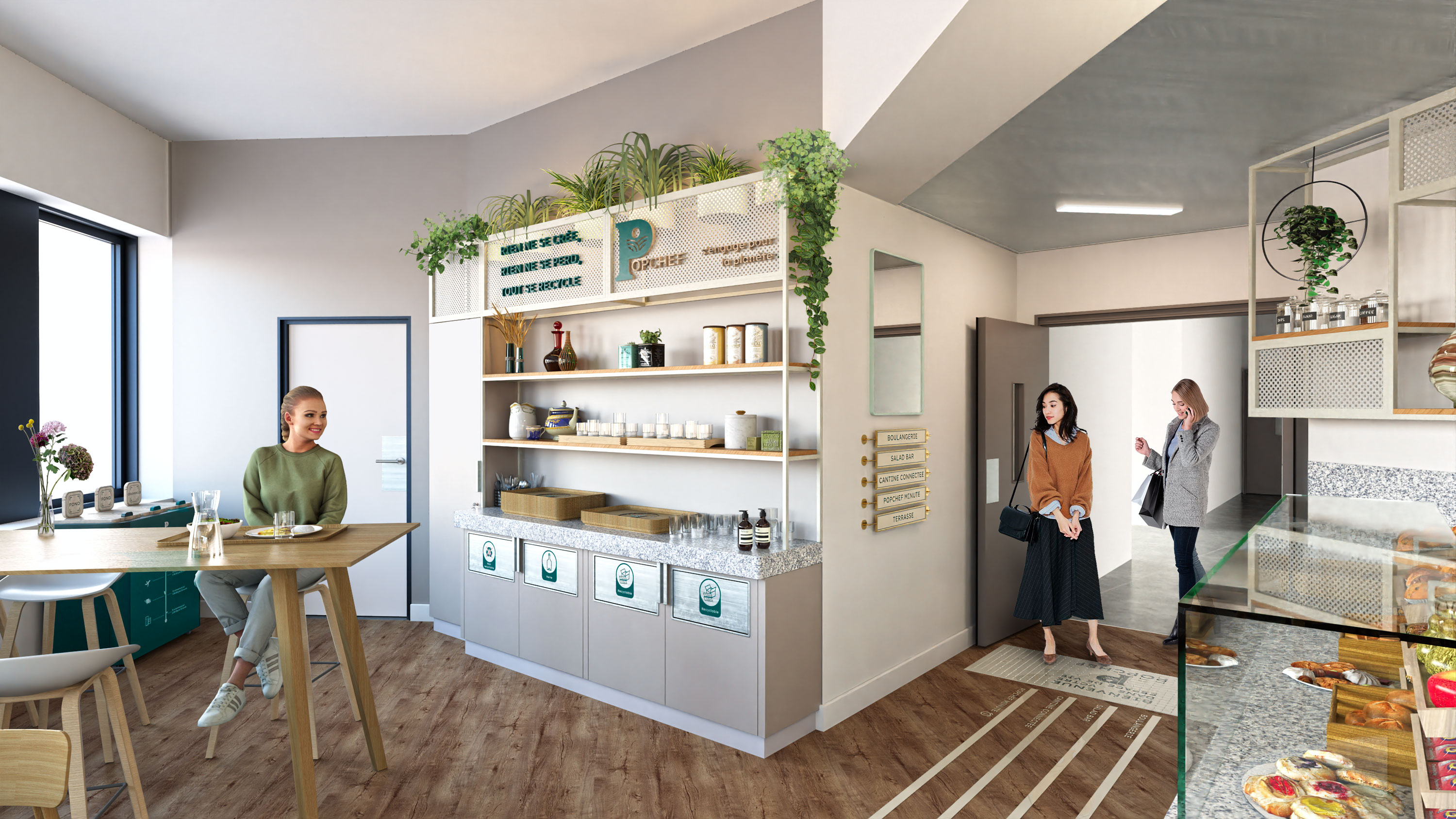 Popchef : Hub 247 recyclage