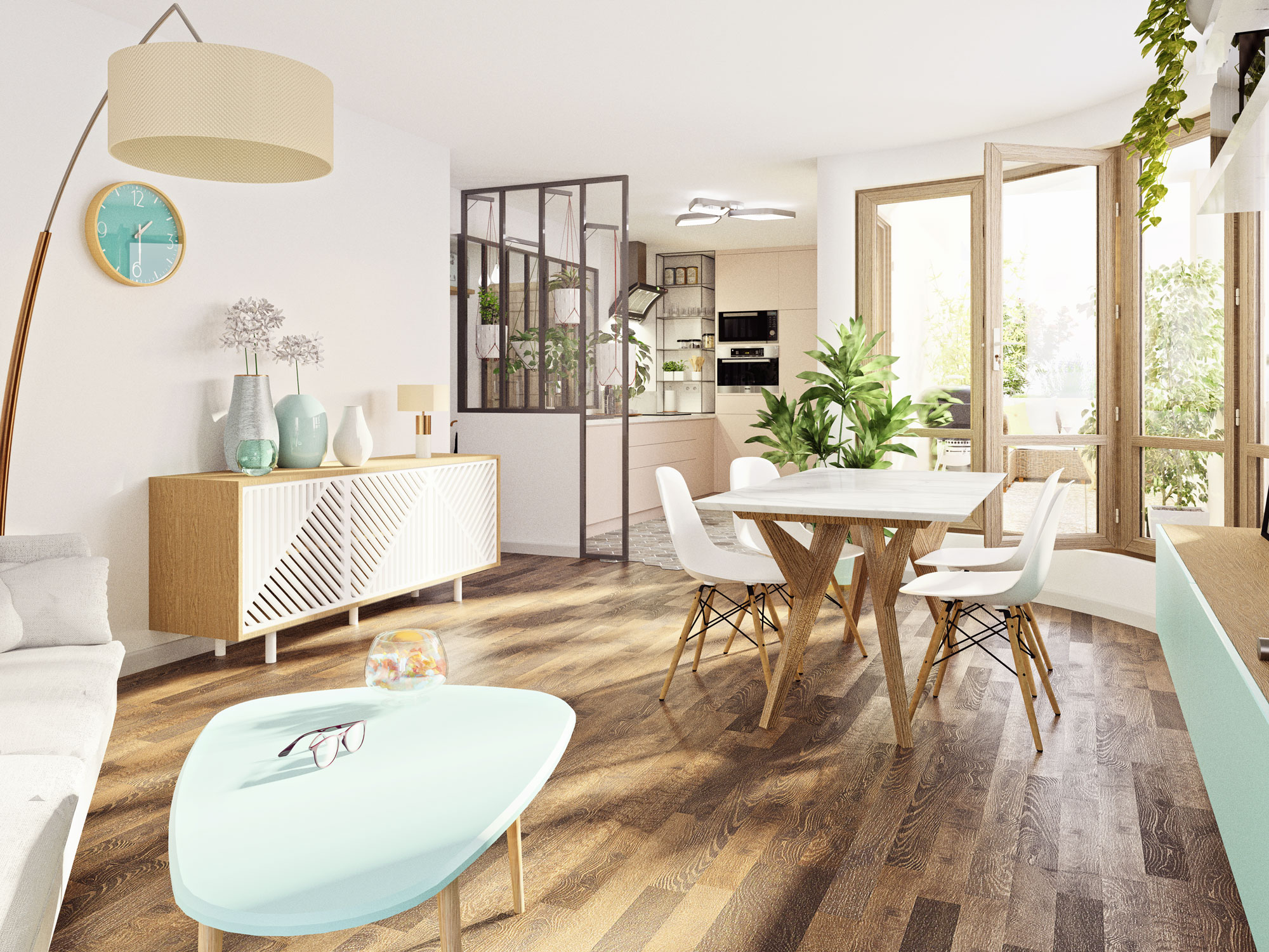 Comparaison salle de bain après